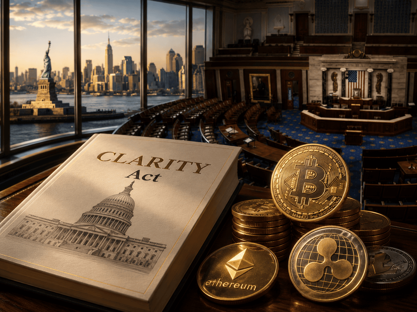 Kongres AS Tetapkan Pendengaran CLARITY Act Pada 17 Julai di New York