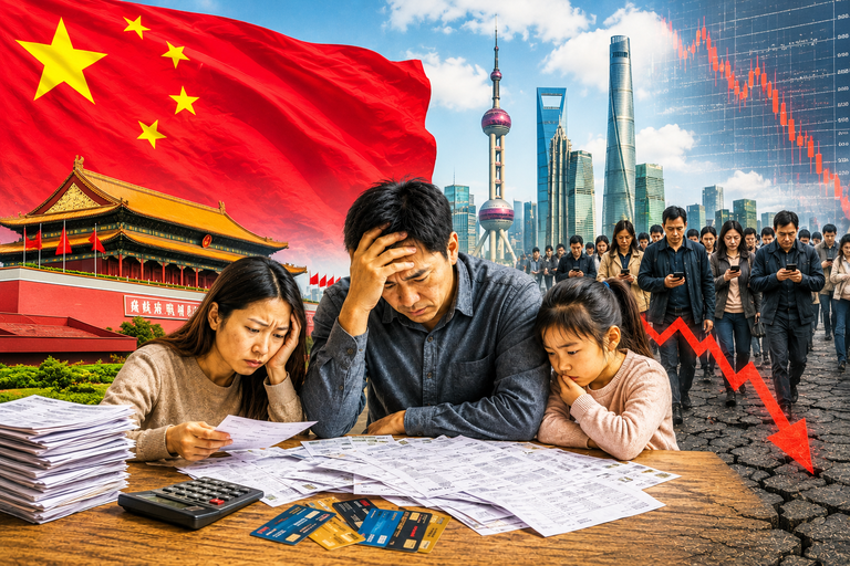 100 Juta Rakyat China Bergelut Dengan Hutang!