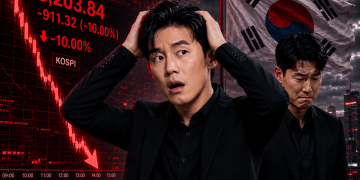 Saham Korea Junam 10%, Rekod Terburuk Dalam Sejarah!