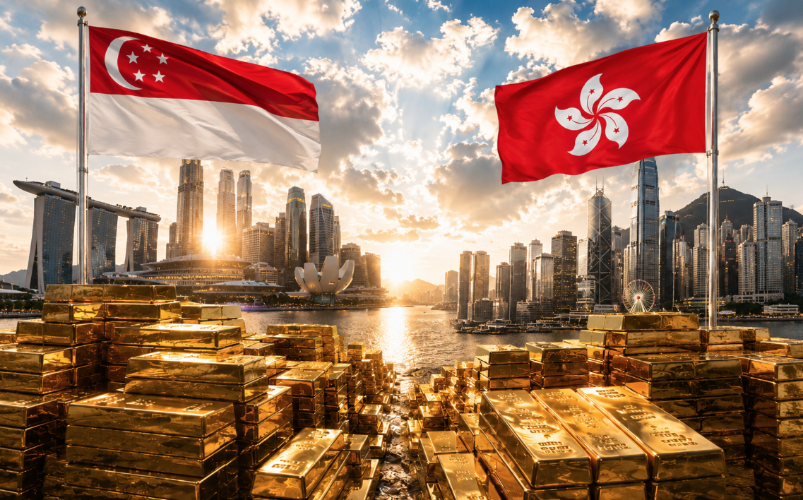 Hong Kong Borong Emas, Cabar Singapura Sebagai Hub!