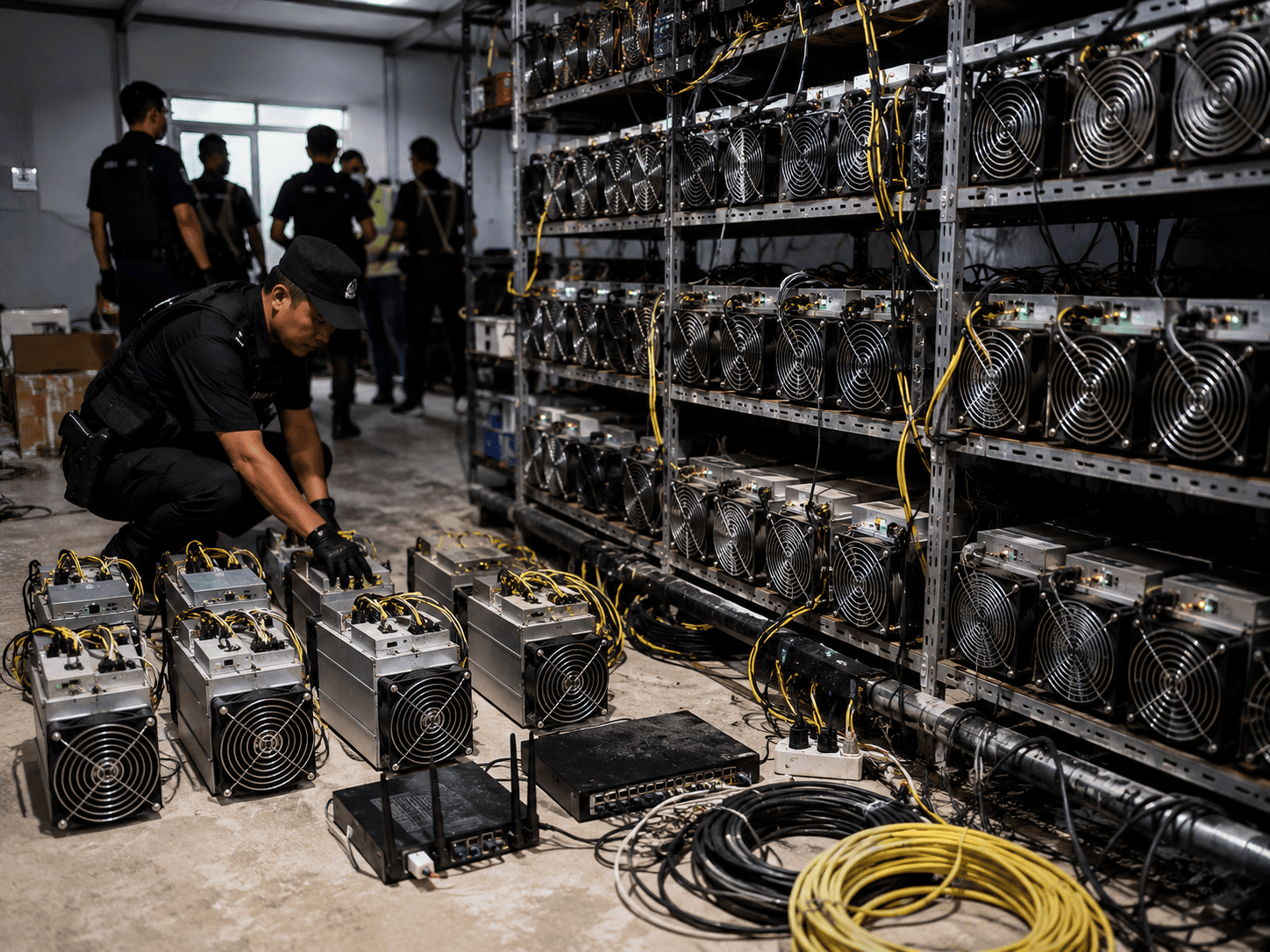 Polis Rampas 62 Mesin Perlombongan Bitcoin Di Perak