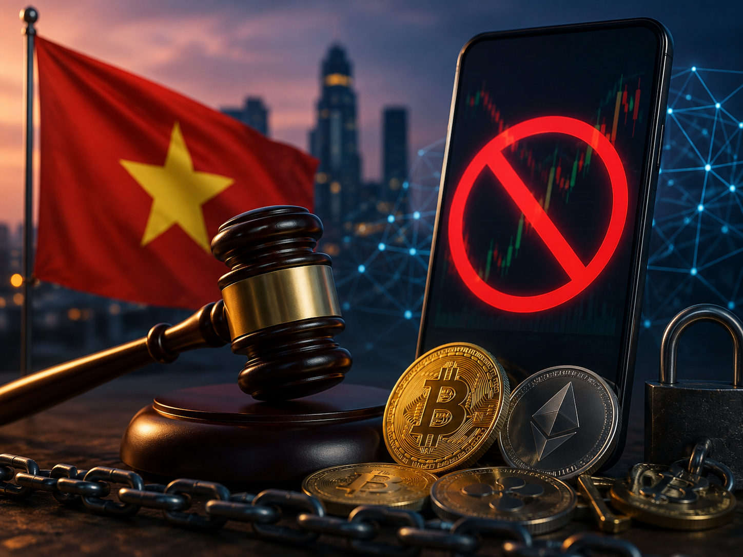 Vietnam Denda Pelabur Kripto Guna Platform Tidak Berlesen Bermula September 2026