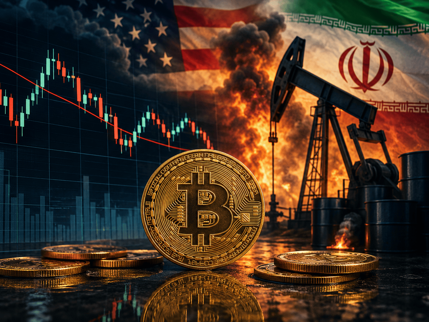 Bitcoin Tersangkut Bawah $67,000, Konflik AS-Iran Jadi Penghalang