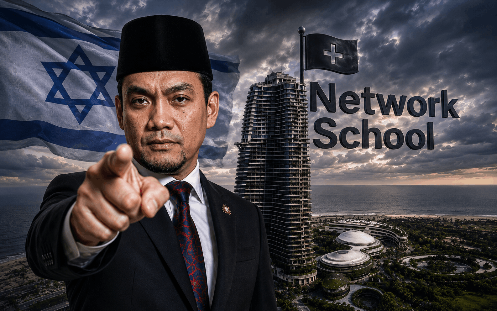 Kontroversi ‘Network School’ Berkait Israel Di Forest City, MB Johor Desak Siasatan
