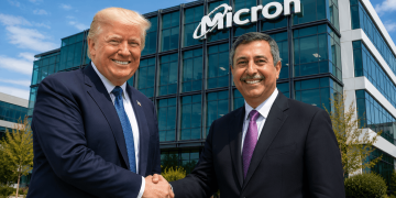 Micron Sumbang $250 Juta ke Akaun Trump