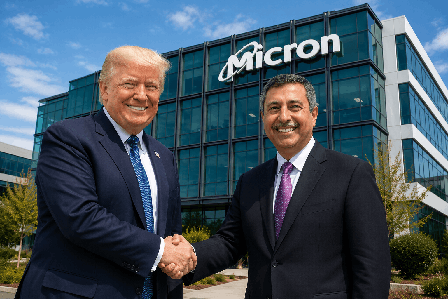 Micron Sumbang $250 Juta ke Akaun Trump