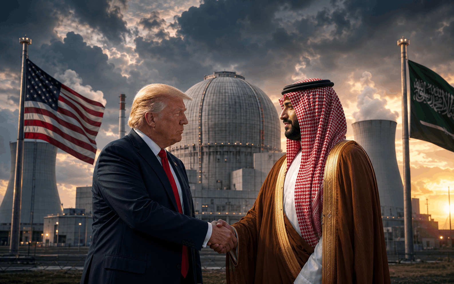 Trump Meluluskan Perjanjian 30 Tahun Nuklear Bersama Arab Saudi