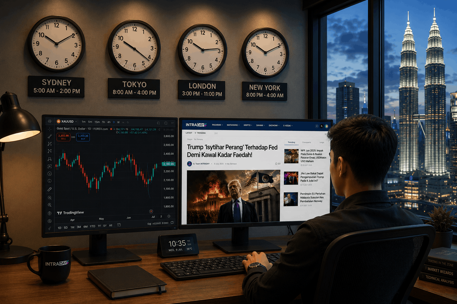 Kenali 4 Zon Waktu: Ramai Trader Rugi Sebab Benda Ni!