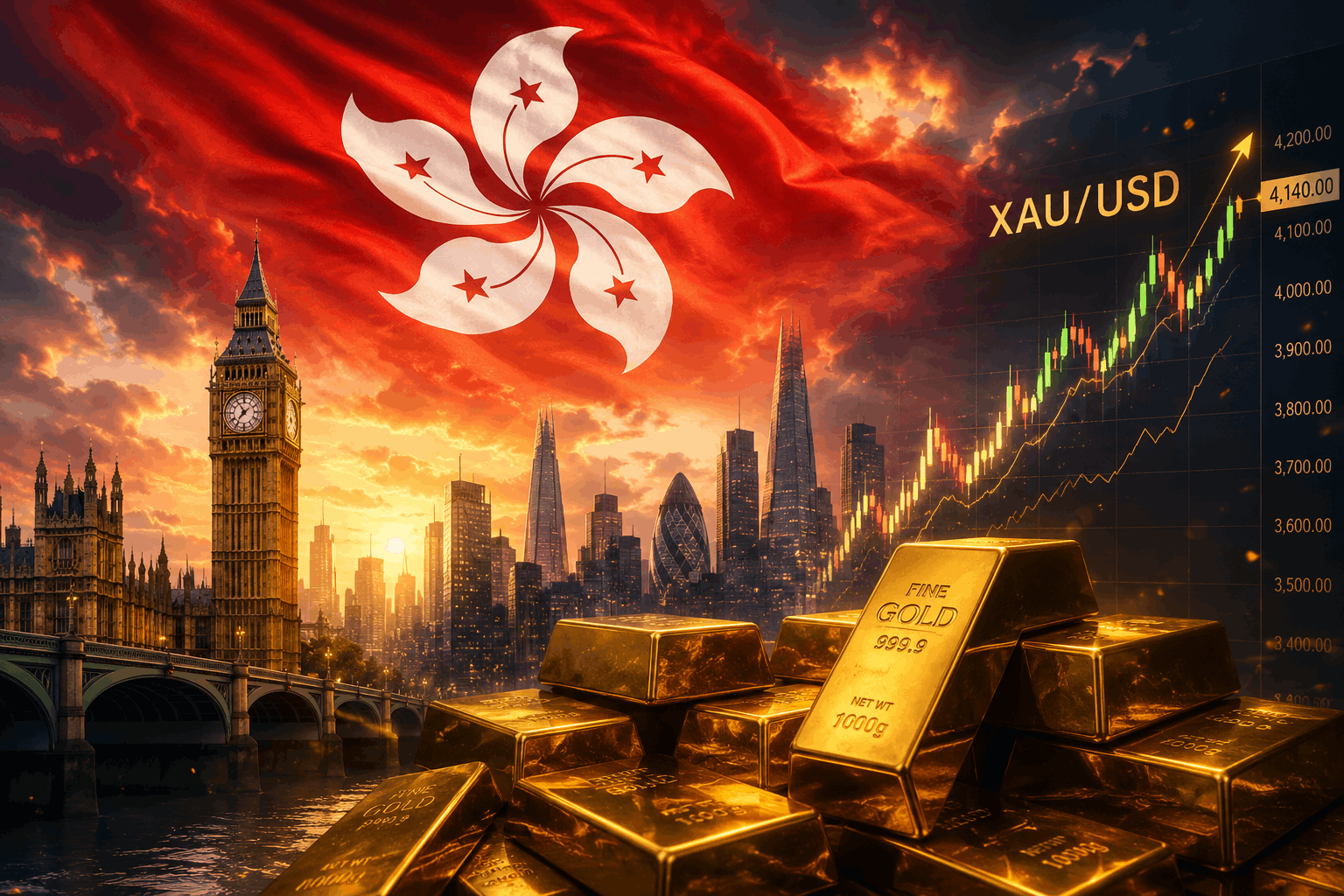 Hong Kong Uji Sistem Emas Baharu, Cabar Dominasi Hab London!