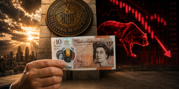 Politik UK & Spekulasi Fed Tekan GBP/USD Bawah Paras 1.3250