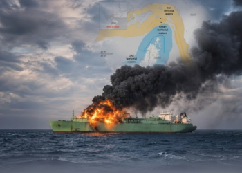 Kapal LNG Qatar Dibom di Hormuz, Pelan Damai AS-Iran Goyang!