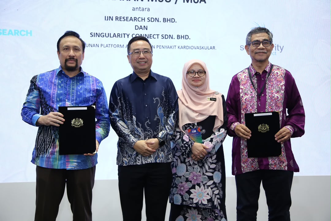 NICE 2026: Singularity Connect & IJN Research Jalin MoU Bangunkan AI Dalam Sektor Kesihatan