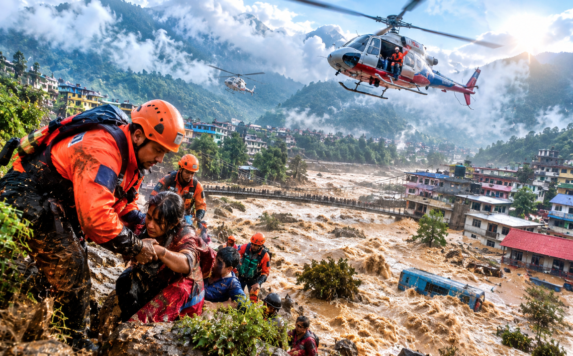 17 Rakyat Malaysia Dilaporkan Hilang Dalam Banjir Nepal