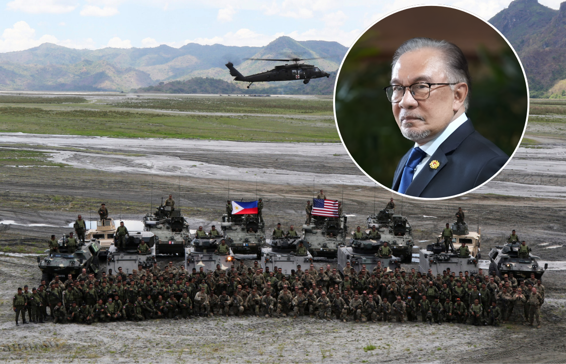 PMX Bimbang Pangkalan Tentera Filipina Berhampiran Sabah, AS Turut Terlibat