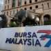 Bursa Malaysia ‘Rebound’ Tipis, KLCI Naik 0.04 Mata