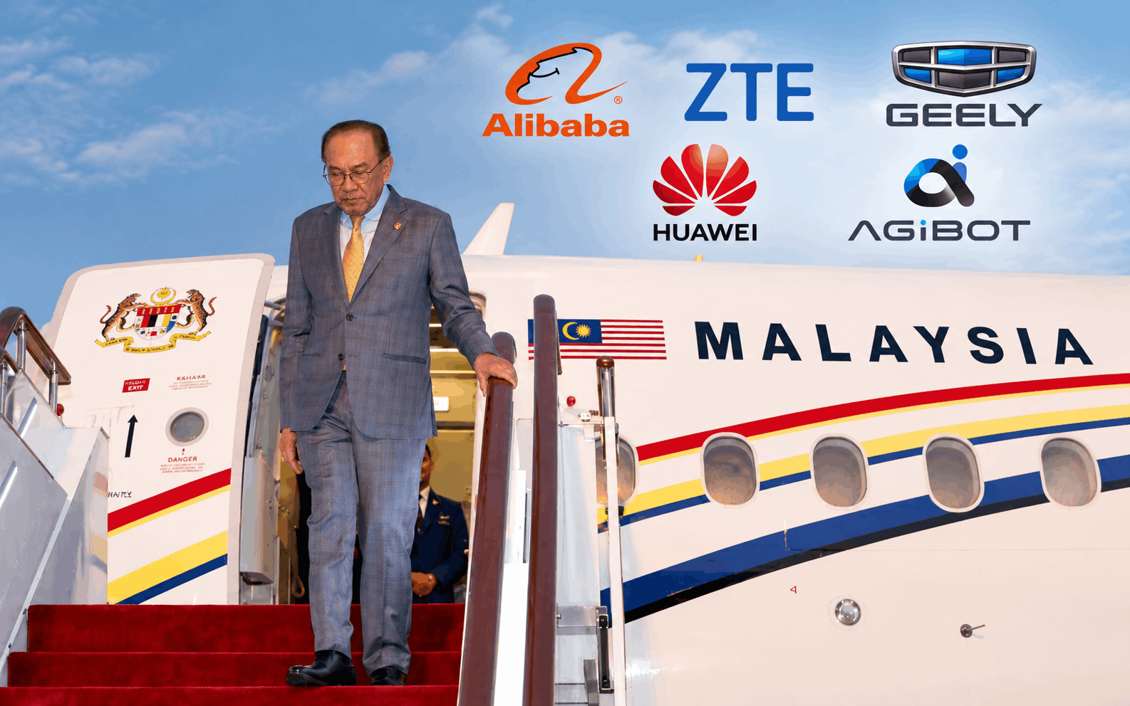 PMX Teroka Pelaburan RM1.17 Bilion Bersama 5 Gergasi China