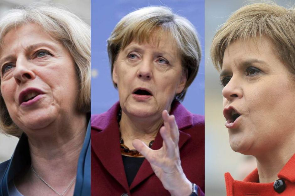Masa depan United Kingdom dan Eropah kali ini ditentukan oleh 3 orang iron-lady ini