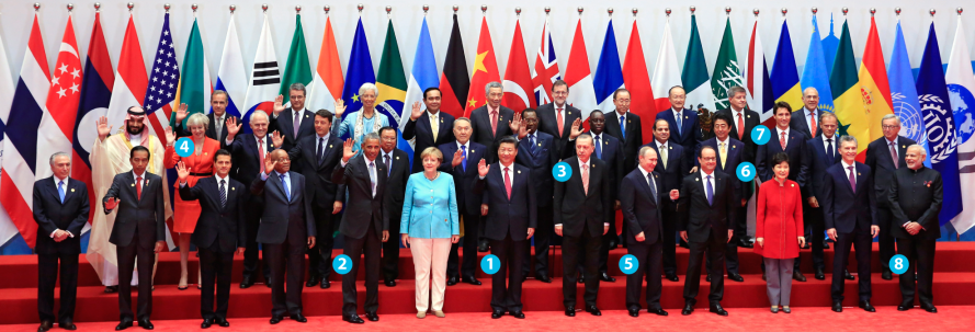 Persidangan G-20 di China. Sumber : Bloomberg 