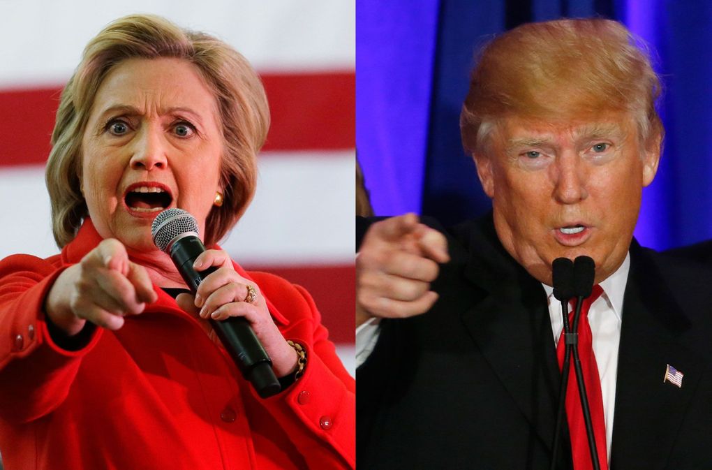 Ada Yang Menonton Debat Antara Hillary dan Trump Secara Live?