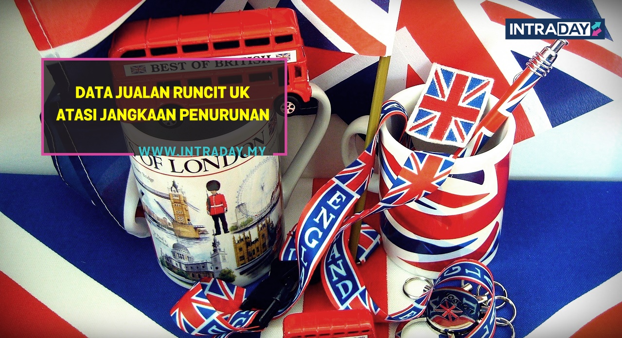 Data Jualan Runcit UK Menyokong Peningkatan Dagangan Sterling