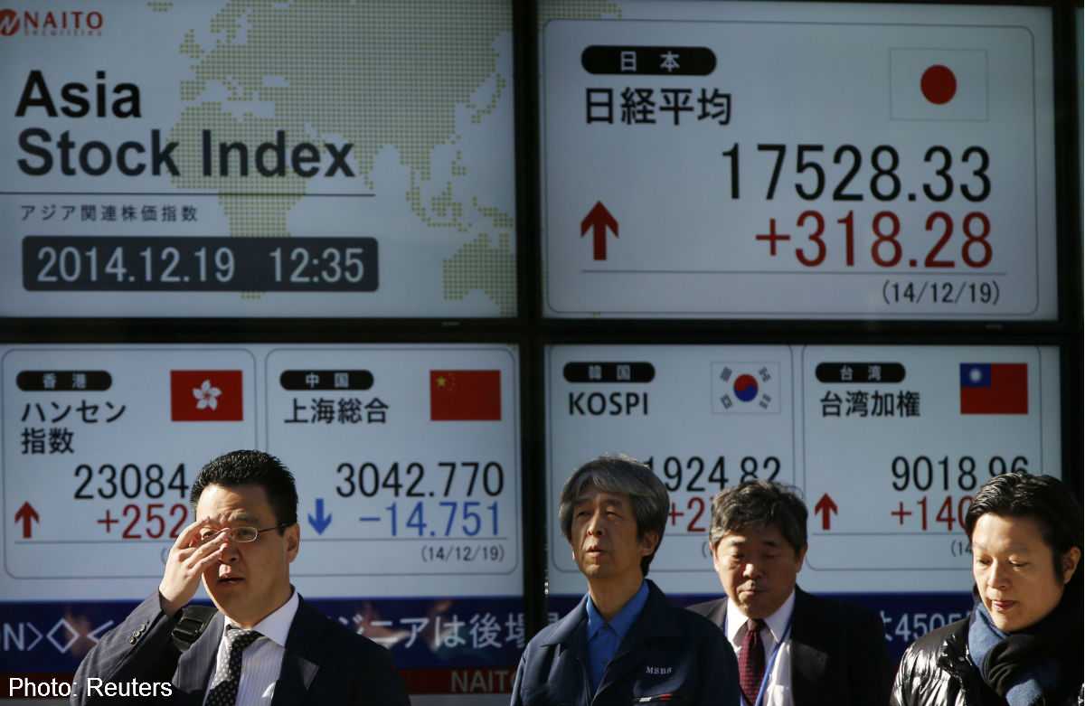 Pengukuhan Saham Asia Terbantut Terkesan Kenyataan Dovish Fed