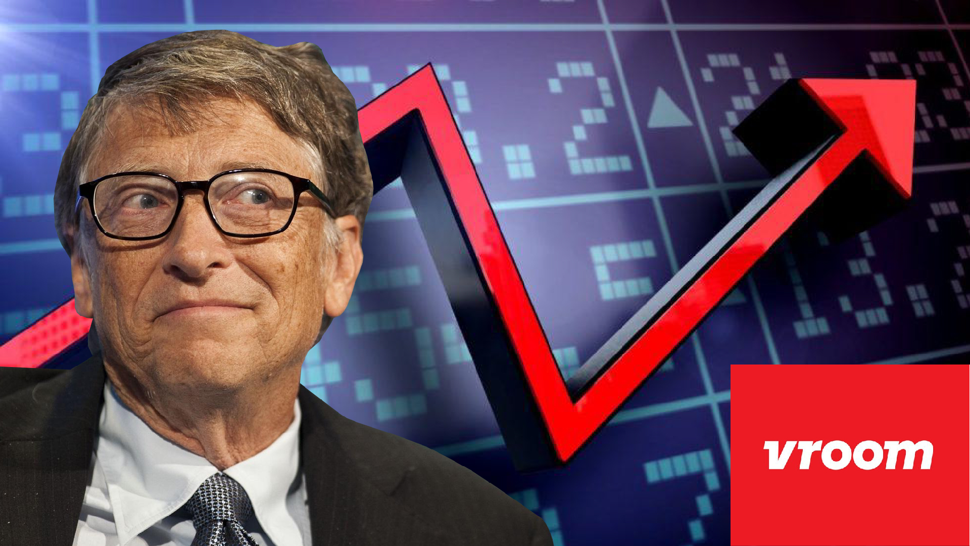 Vroom Catat 2 Kali Ganda Keuntungan Hari Pertama Dagangan, Bill Gates Untung Besar!
