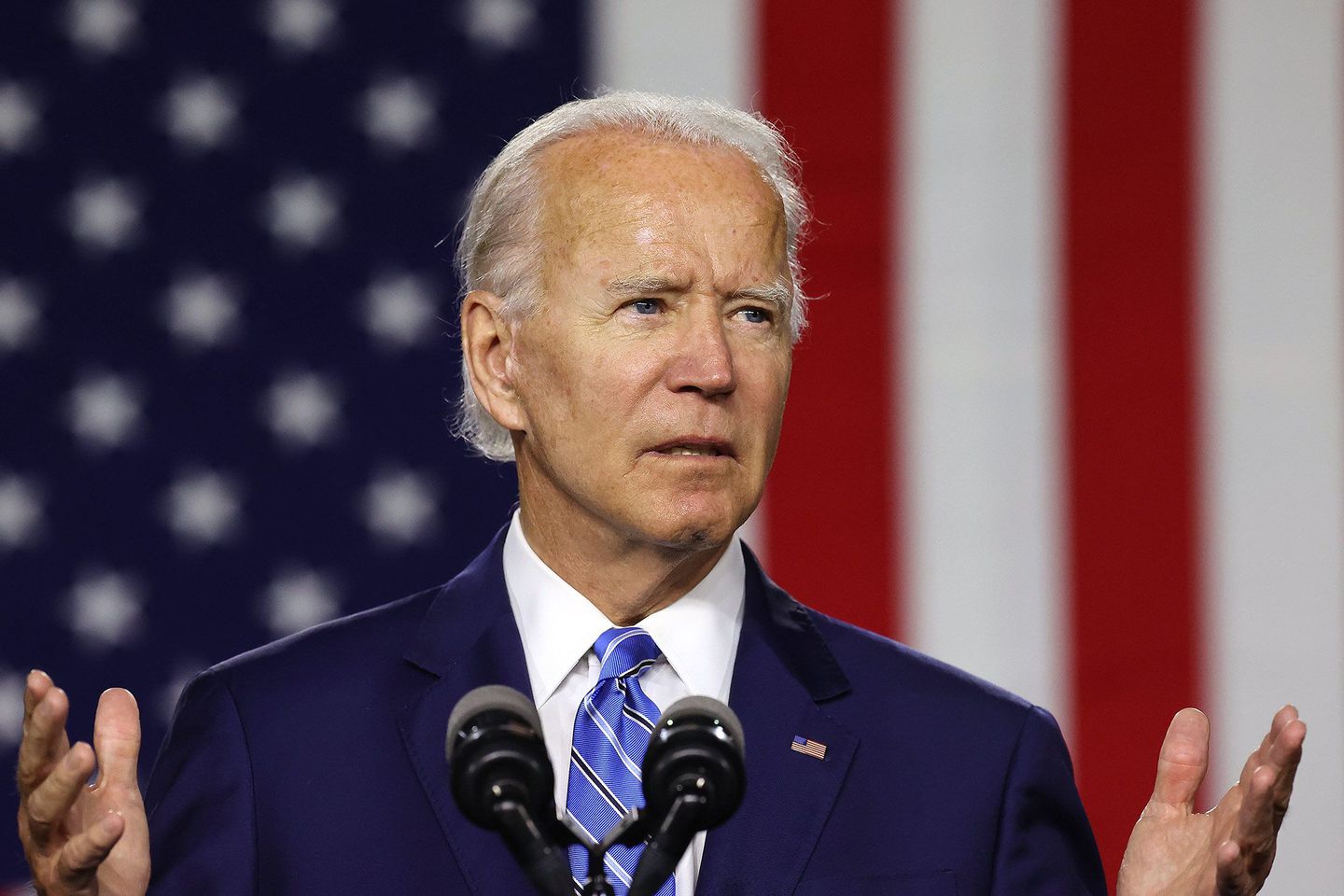 Biden Sah Calon Presiden Demokrat Menentang Trump