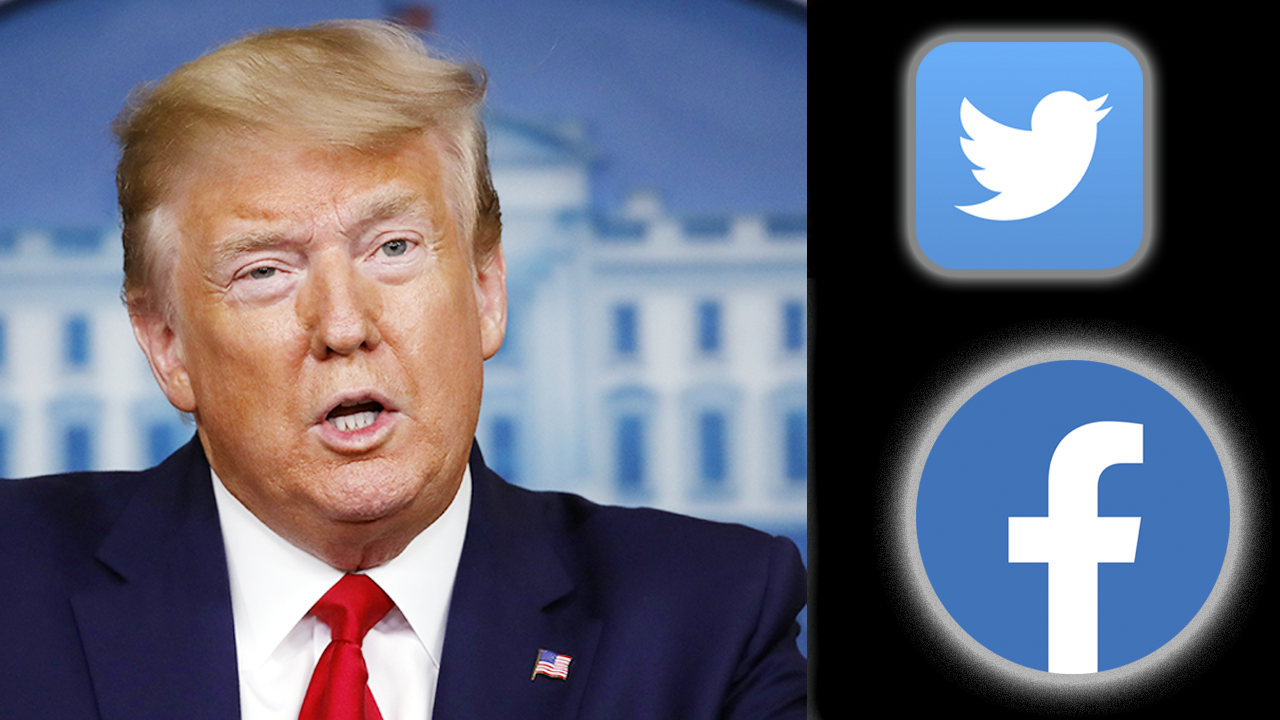 Facebook, Twitter Sekat Trump