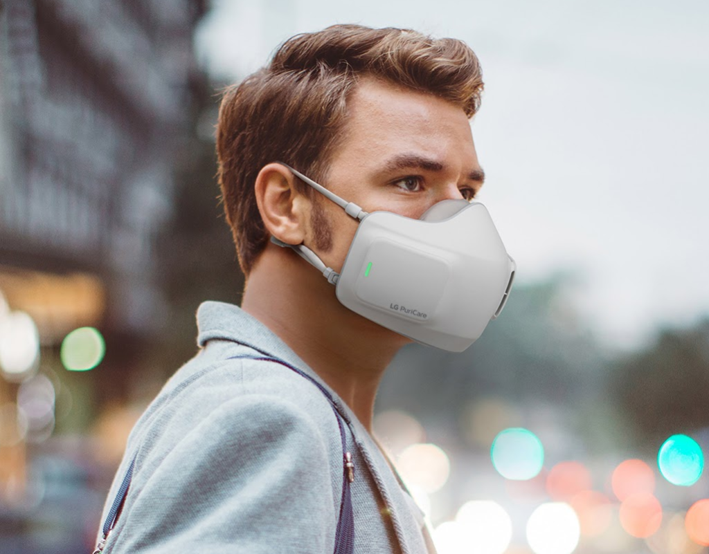 LG Cipta Pelitup Muka Berteknologi Tinggi