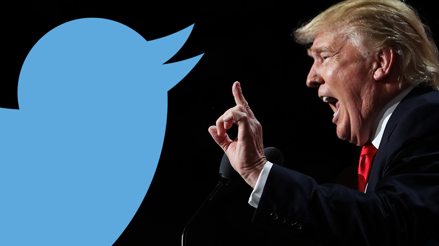 Saham Twitter Terciduk Gara-gara Akaun Trump?