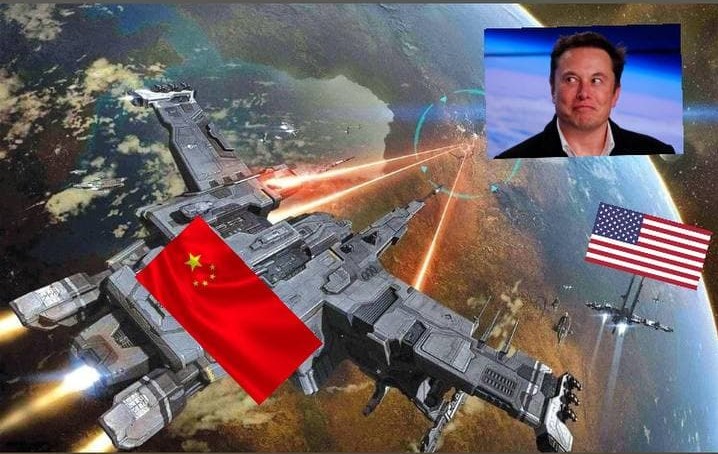 China dan USA Nak Perang Kat Angkasa Sebab Elon Musk!