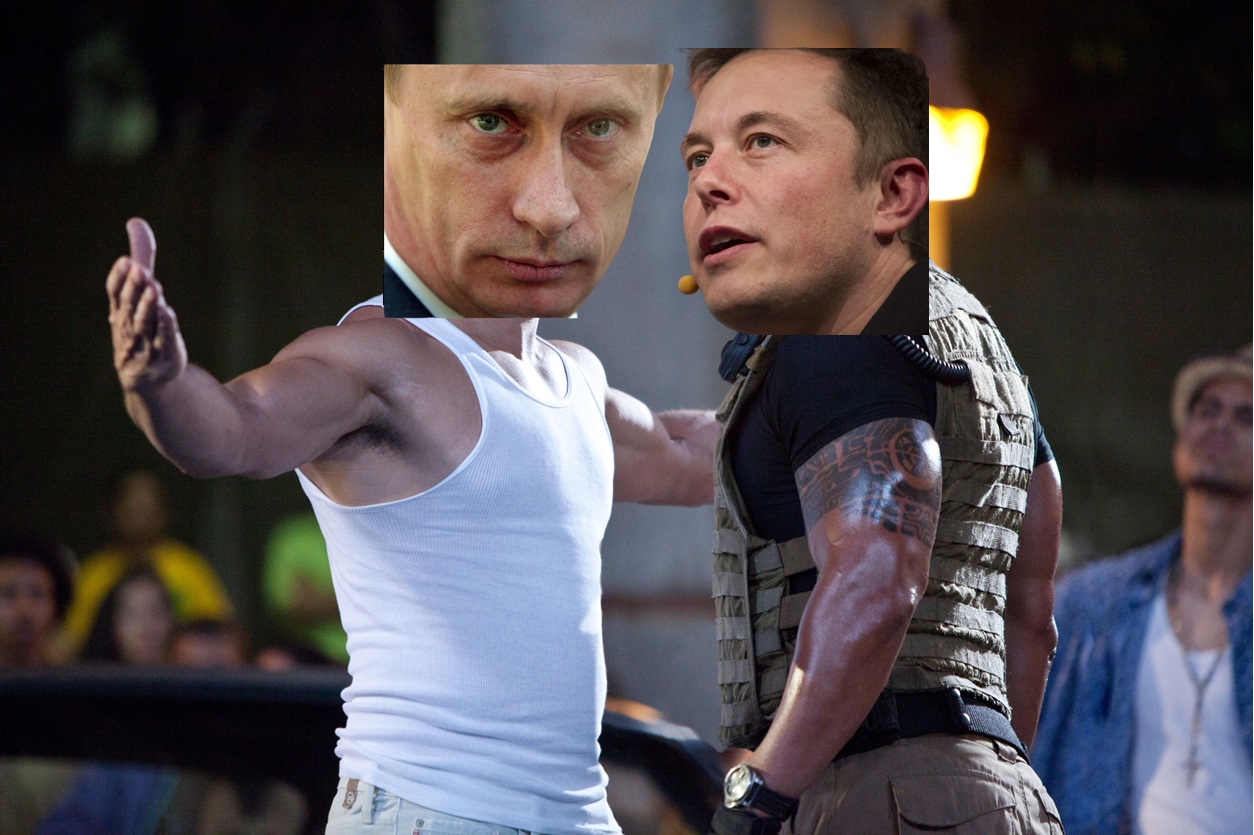 Gila! Elon Musk Cabar Vladimir Putin ‘Bergocoh’!