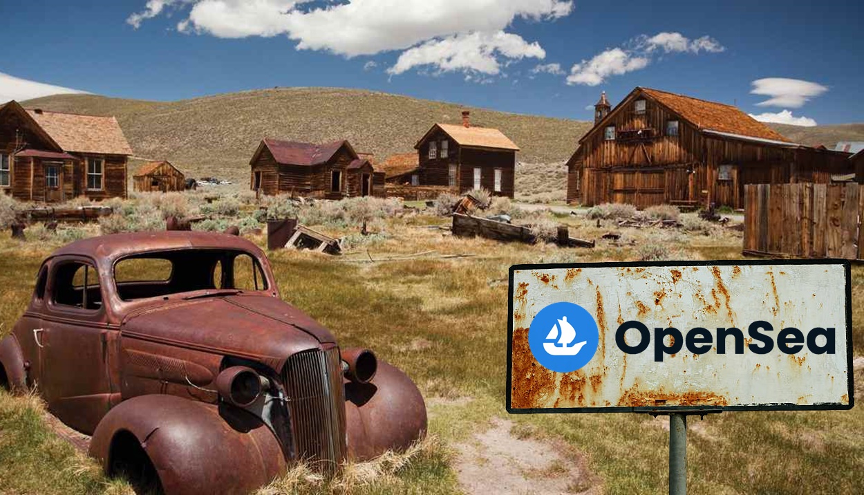 OpenSea Jadi ‘Bandar Berhantu’, Dagangan NFT Merosot 99%!