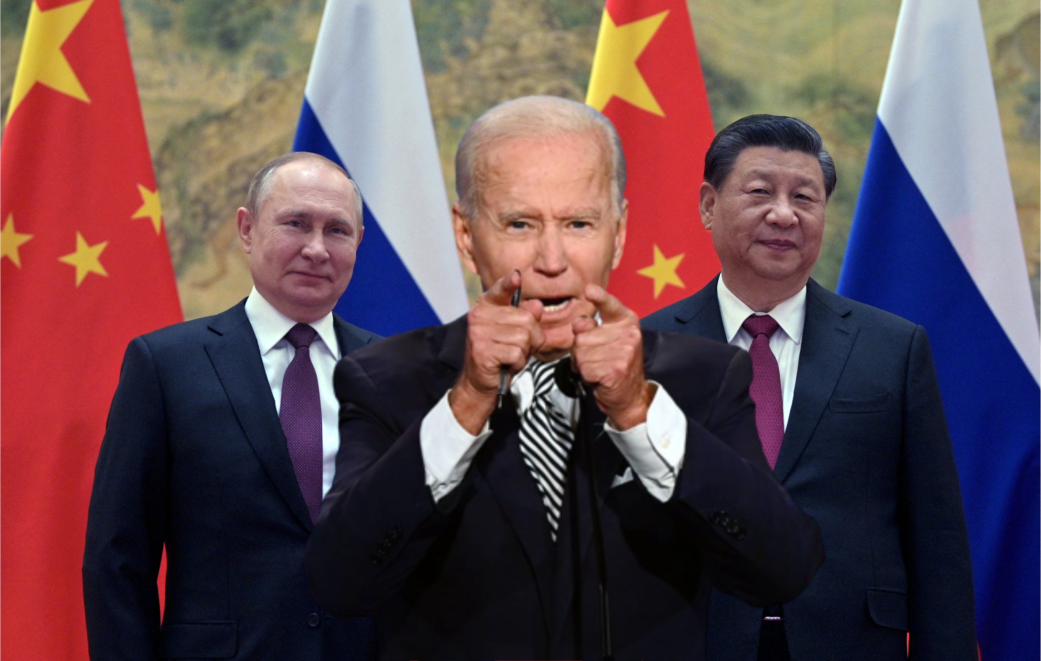 Amerika Perangi Ancaman Dari Rusia, China!