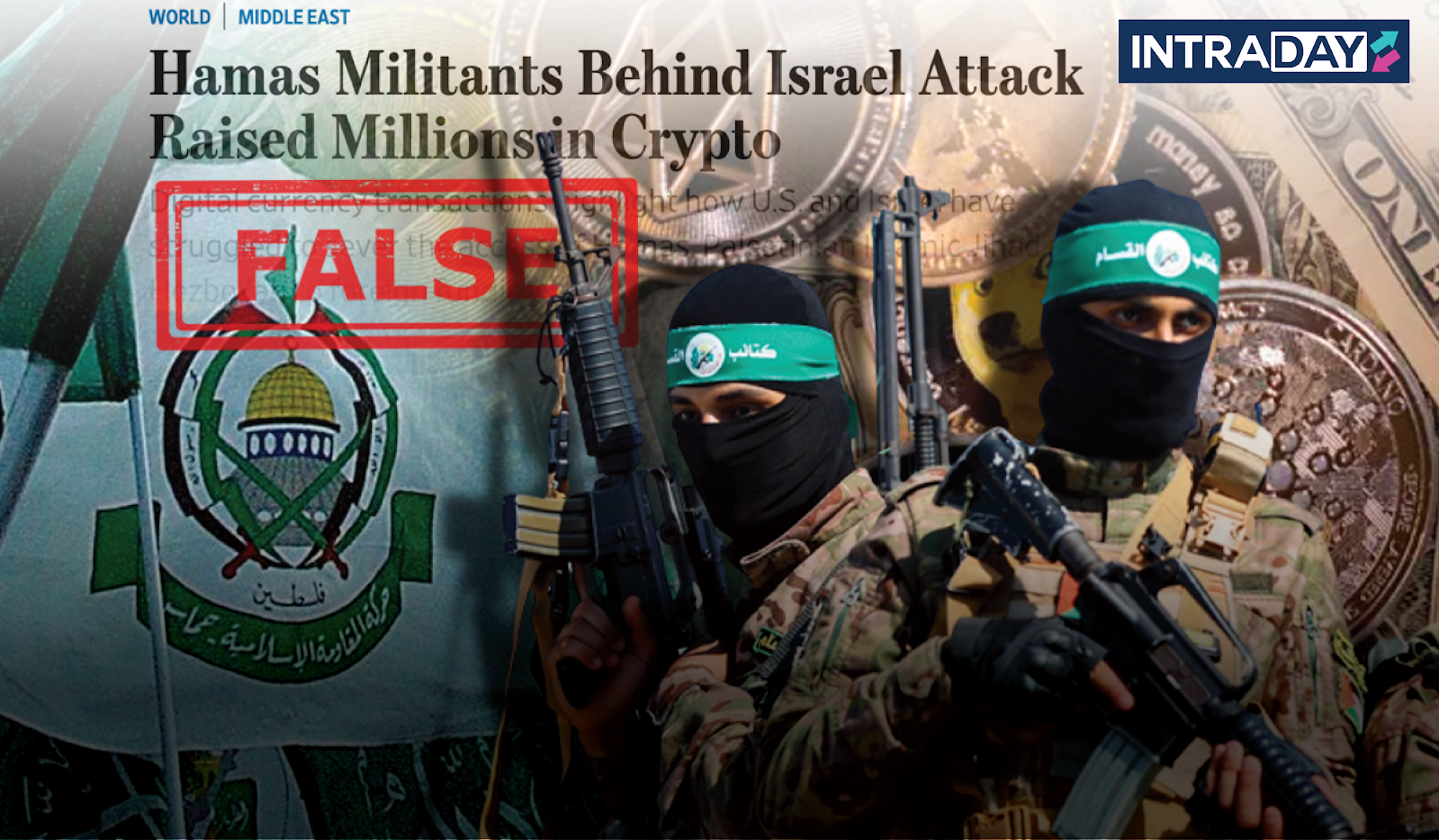 Media AS Putar Belit, Tiada Bukti Hamas Terima Derma Kripto Untuk Serang Israel!