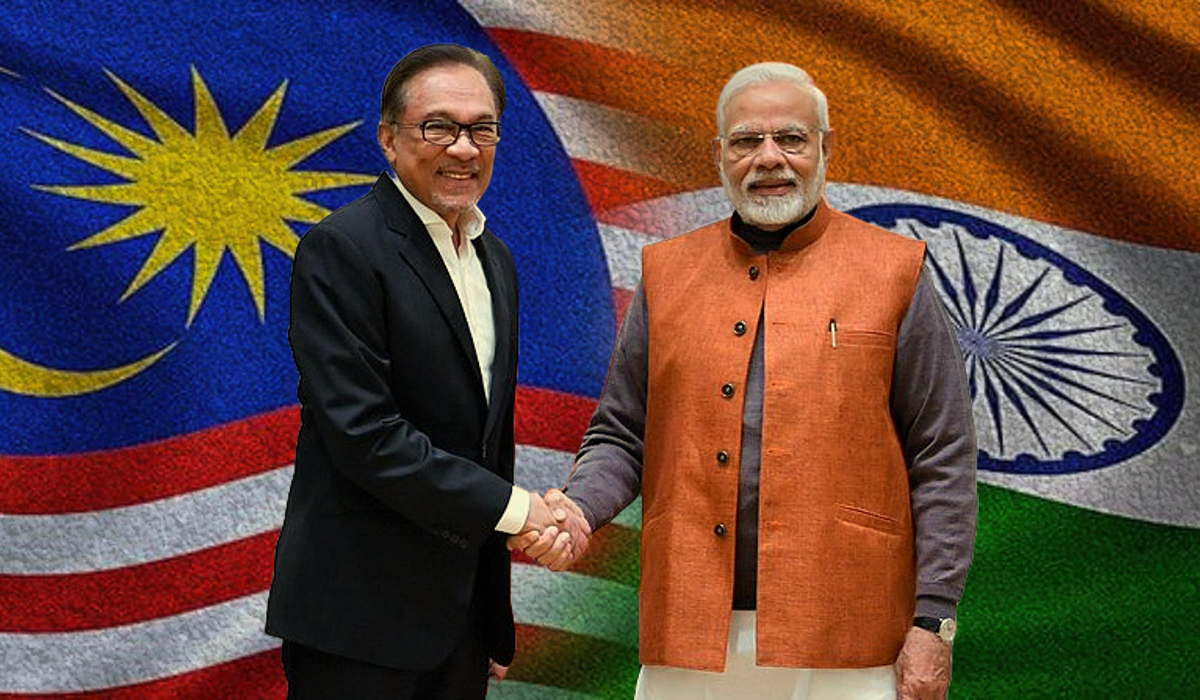 Anwar & Modi Jabat Tangan, Malaysia & India Makin ‘Ngam’