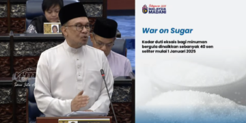 Bajet 2025 : Demi Kesihatan Rakyat, Kerajaan Isytihar ‘War On Sugar’
