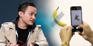 Justin Sun Bayar $6.2 Juta Untuk Makan Sebiji Pisang!