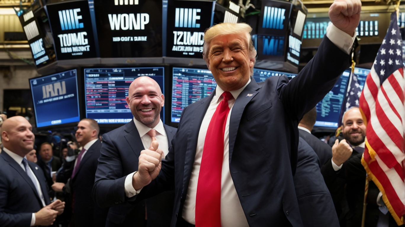 Wall Street Positif, Kemenangan Trump Jadi Punca?