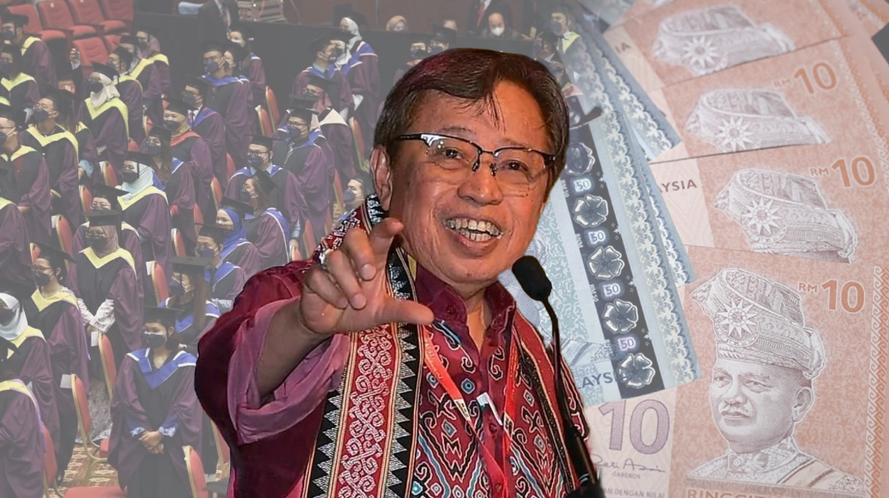 25,000 Pelajar Miskin Sarawak Bakal Terima Bantuan Universiti RM1,200!