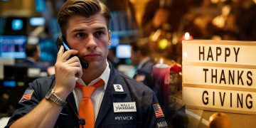 Indeks Saham Utama ‘Tersungkur’ Menjelang ThanksGiving