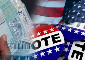 Risiko Menjelang Pilihan Raya AS, Ringgit Alami Kejatuhan Bulanan Terbesar Sejak 2015!