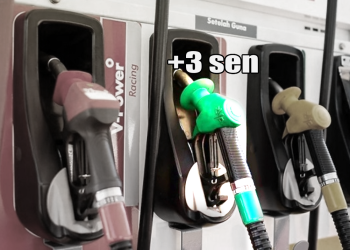 RON97 Naik 3 Sen, Harga Diesel dan RON95 Kekal!