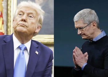 Demi Pengecualian Tarif, Tim Cook Mahu Berbaik Dengan Trump?