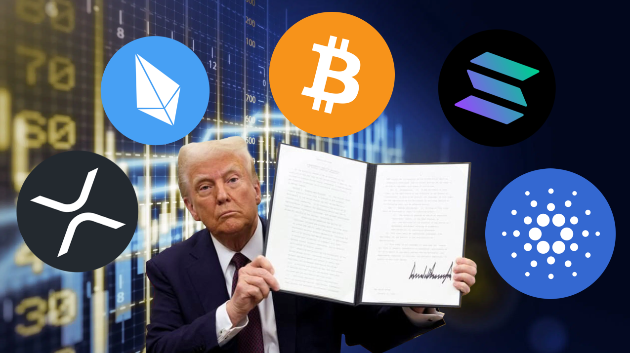 Trump Umumkan Pelancaran Rizab Strategik Buat 5 Top Kripto!