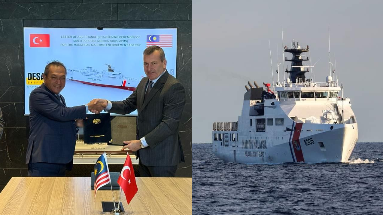 Selepas Projek OPV Gagal, Malaysia Pilih Kapal MPMS Buatan Turkiye Dengan Kontrak RM305 Juta