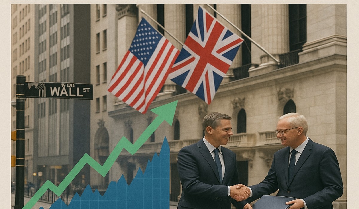 Wall Street Melonjak Tinggi, AS-Britain Meterai Perjanjian Dagangan Baharu