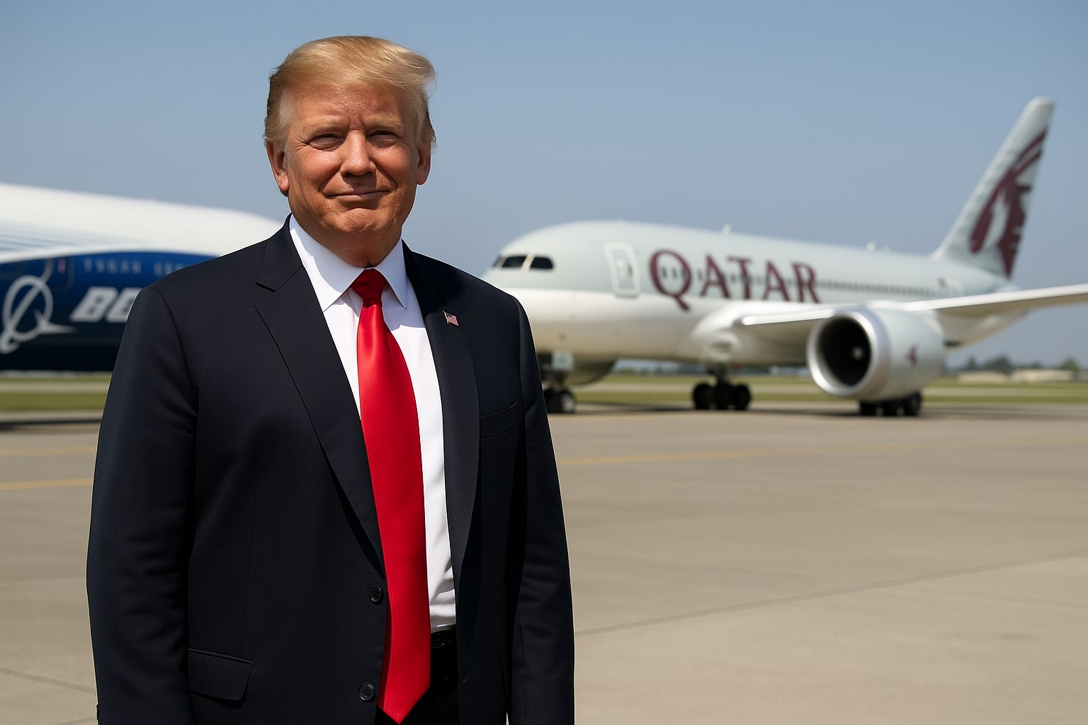 Trump Menang Besar Lagi, Untung Sehingga $96 Bilion Selepas Qatar Tempah 210 Jet Boeing!