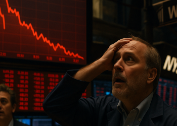 Wall Street Menjunam Lagi, Ekonomi Amerika Dalam Tekanan