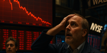 Wall Street Menjunam Lagi, Ekonomi Amerika Dalam Tekanan